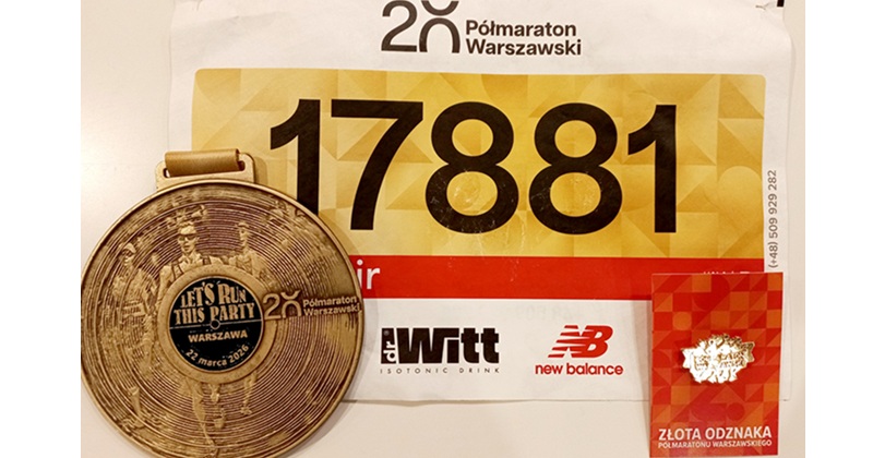 Ostatni start/test przed maratonem w Bostonie